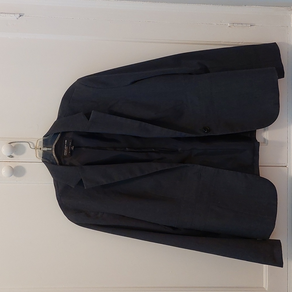 Dark gray blazer